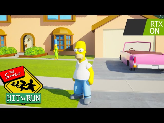 The Simpsons: Hit & Run has been remade in Unreal 5